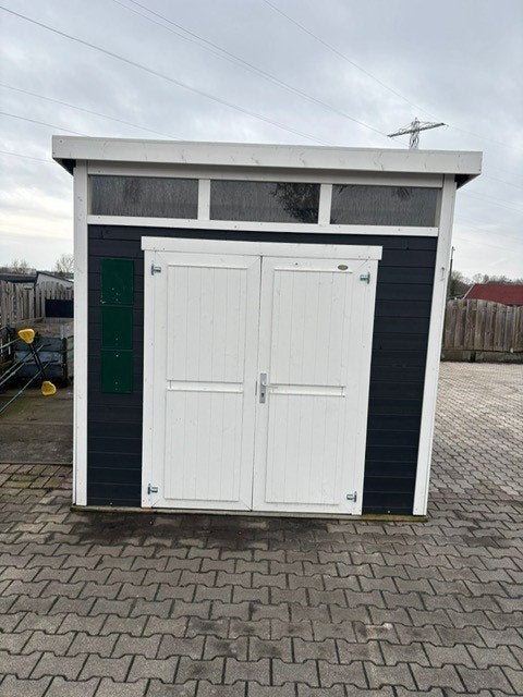 Showmodel Blokhut Assen 250x250 cm, Ophalen, 250 tot 500 cm, Blokhut, Hout