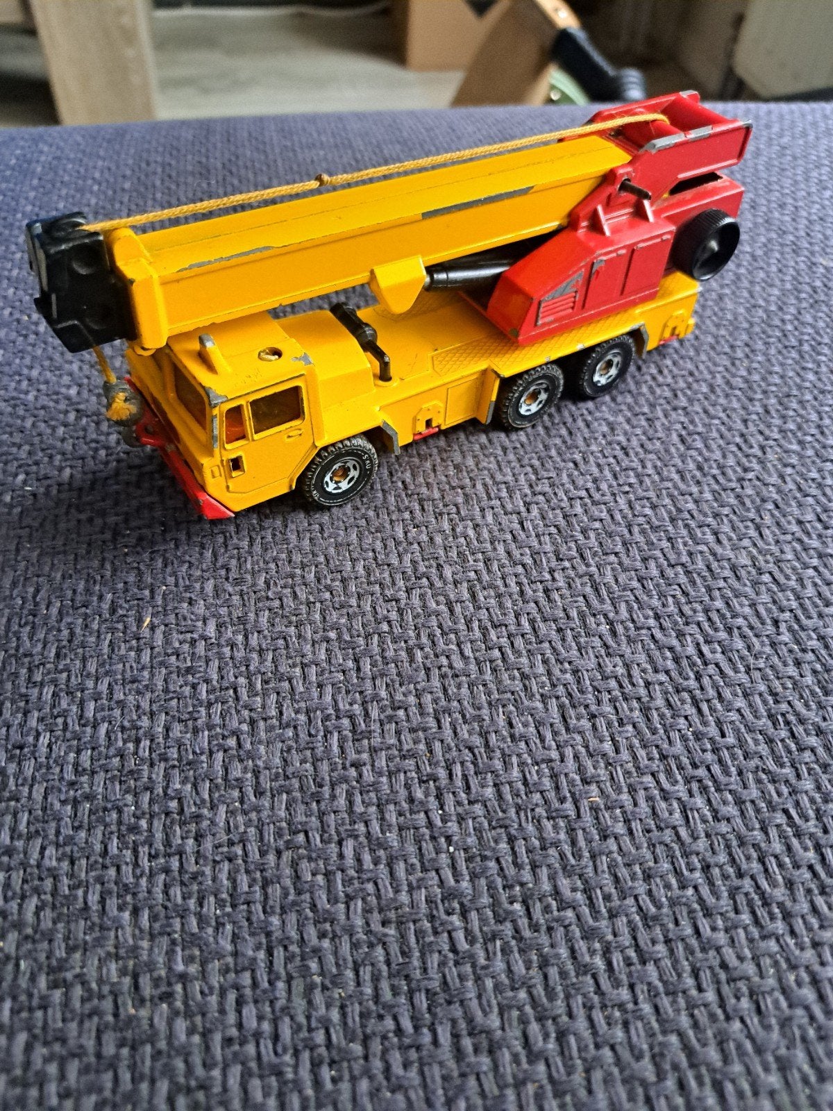 Siku model faun kraan, Gebruikt, West germany, N.b, Bus of Vrachtwagen