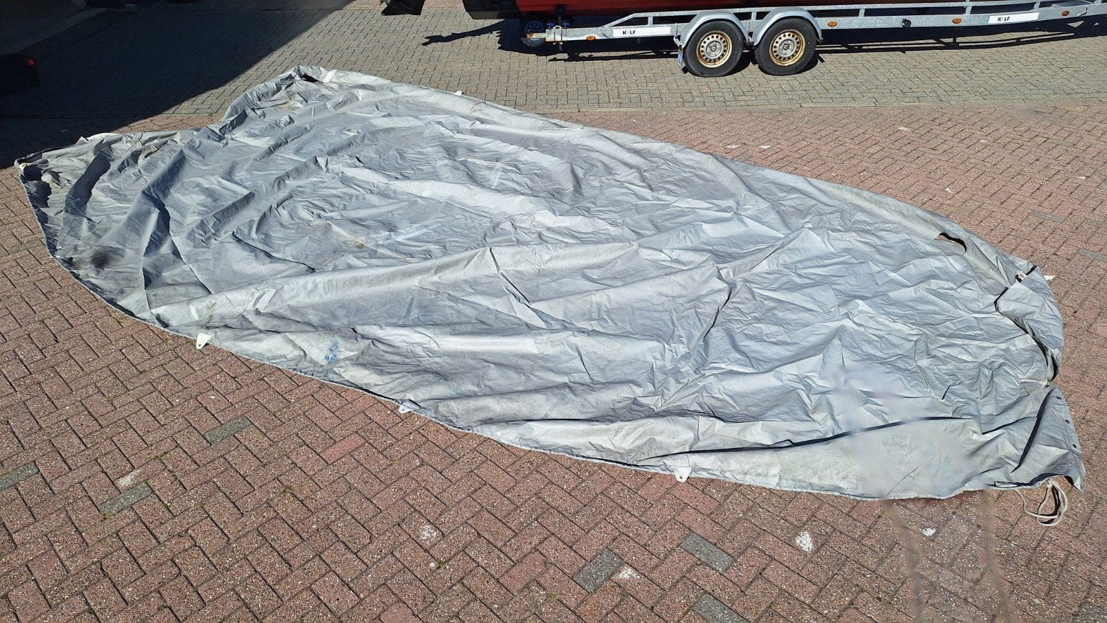 Zwaar PVC afdekzeil winterkleed winterzeil dekkleed, Ophalen, Gebruikt, Onderhoud en Reparatie