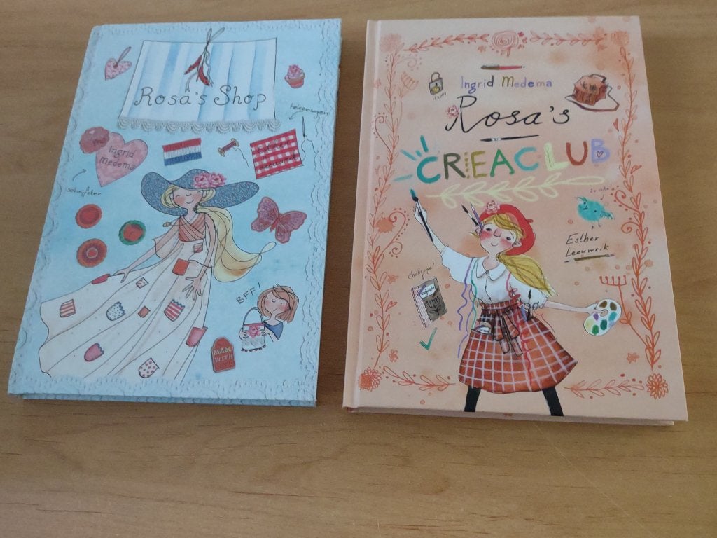 Rosa's shop/Rosa's creaclub- Ingrid Medema, Ophalen of Verzenden, Gelezen