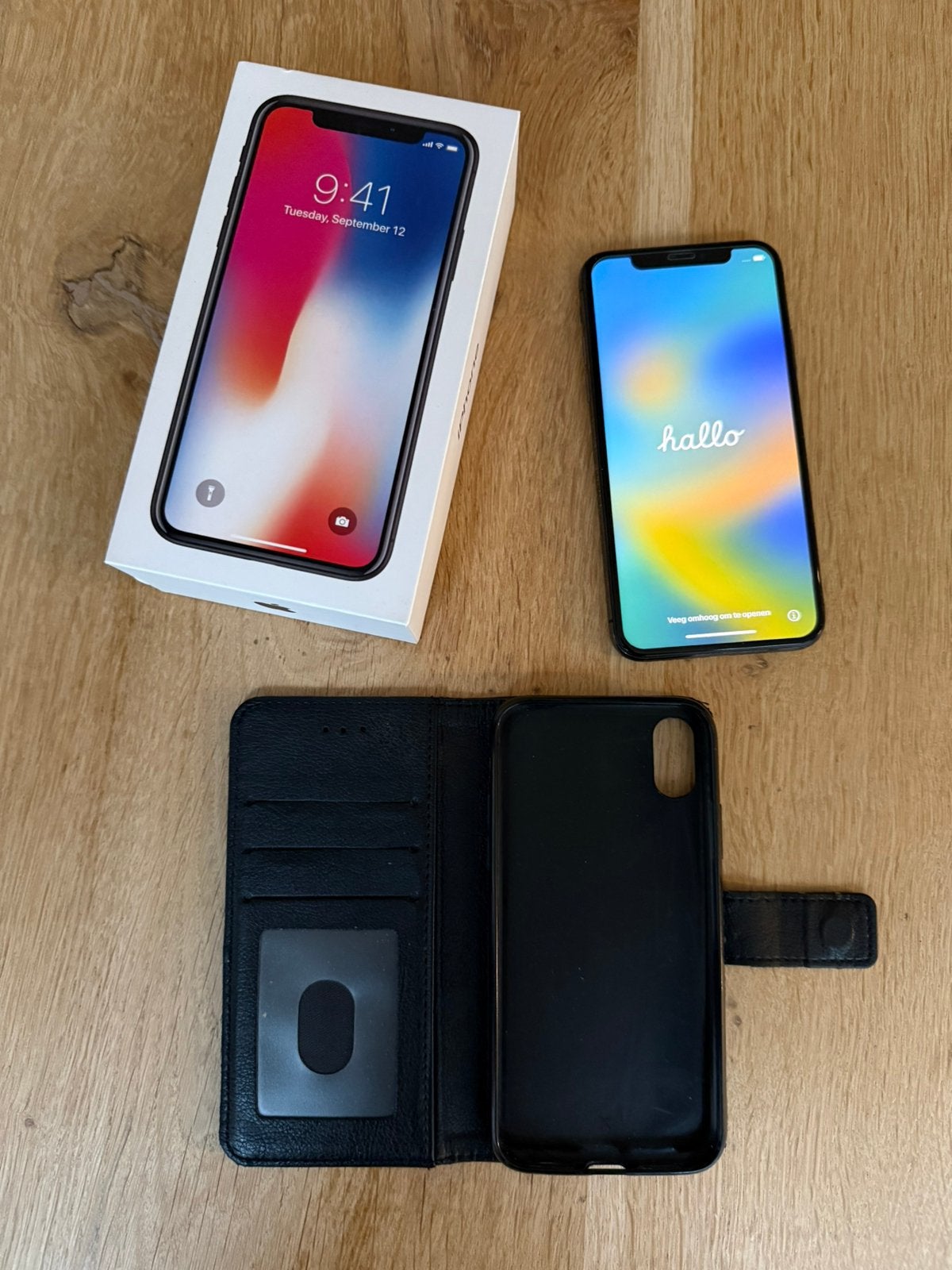 iPhone X 64 GB - goede staat, Telecommunicatie, Mobiele telefoons | Apple iPhone, Gebruikt, Zwart, 64 GB, Zonder simlock