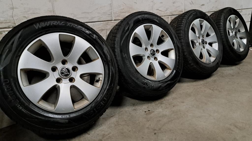 Lichtmetalen velgen Superb Yeti Sharan Alhambra 215/60/16, Auto-onderdelen, Banden en Velgen, 16 inch, Banden en Velgen, Personenwagen