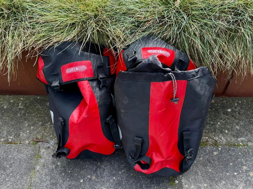 Ortlieb Fietstassen. 20 liter per tas., Fietsen en Brommers, Fietsaccessoires | Fietstassen, Ophalen, Zo goed als nieuw