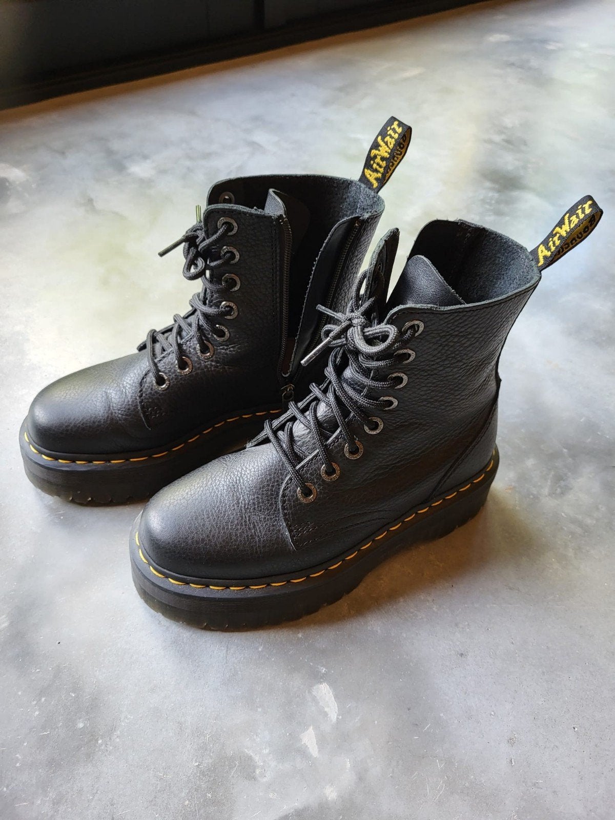Dr. Martens veterboots maat 38 zgan boots, Zwart, Overige typen, Ophalen of Verzenden, Dr. Martens