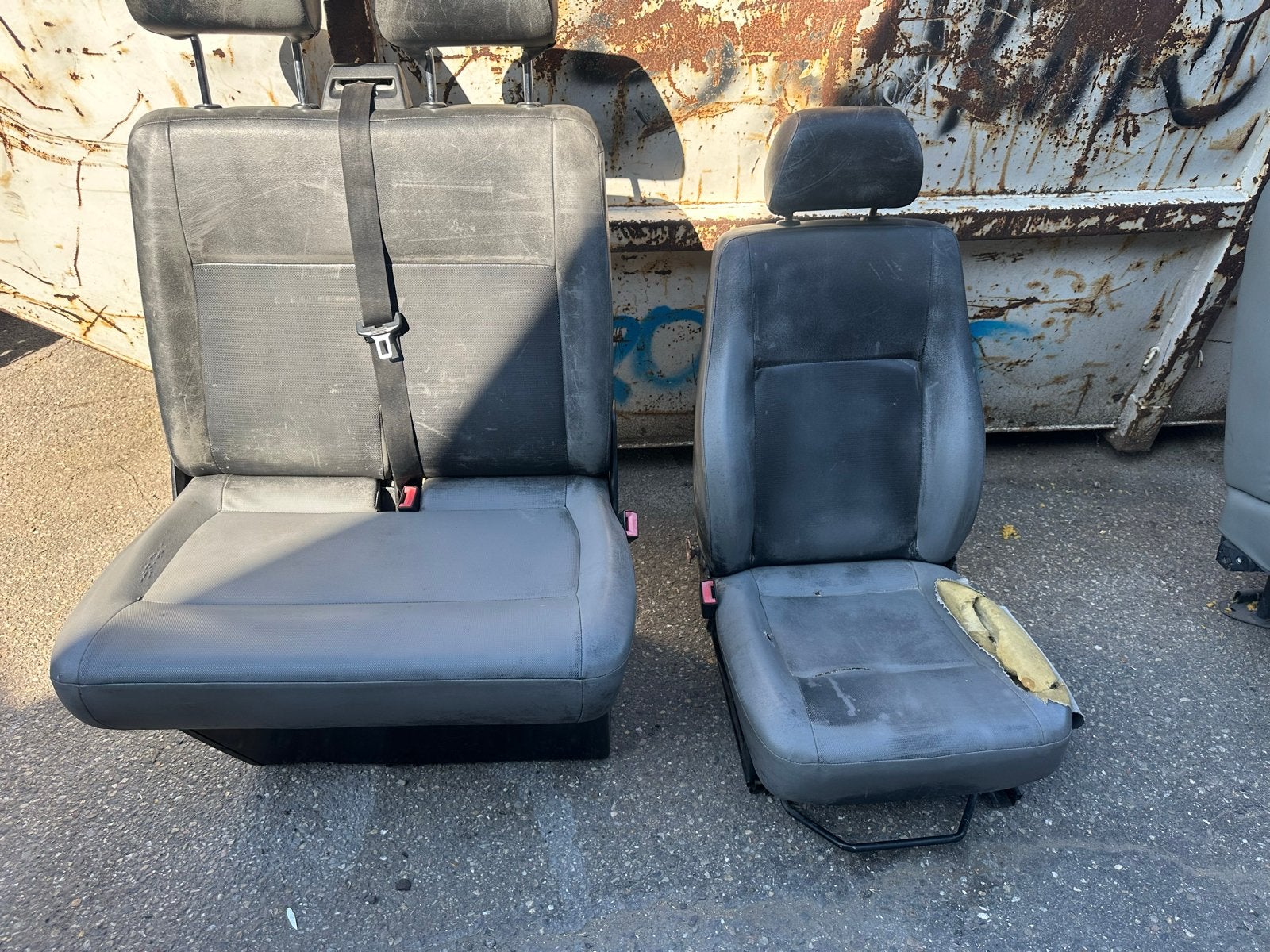 Volkswagen transporter autostoelen - Set van 2, Auto-onderdelen, Interieur en Bekleding, Ophalen of Verzenden, Gebruikt, Universele onderdelen