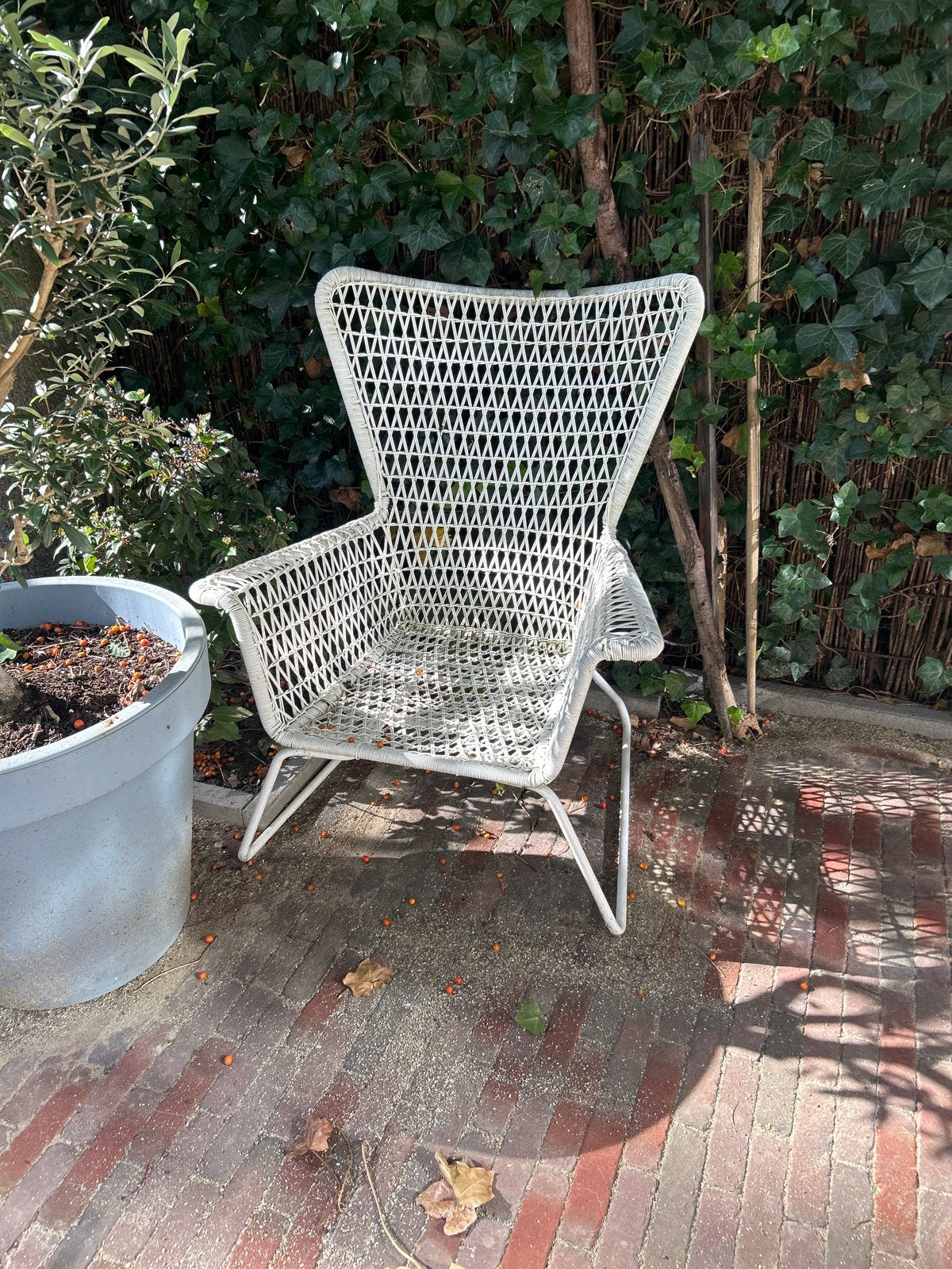 Ikea Hogsten fauteuil voor in de tuin, Ophalen, Gebruikt, Kunststof