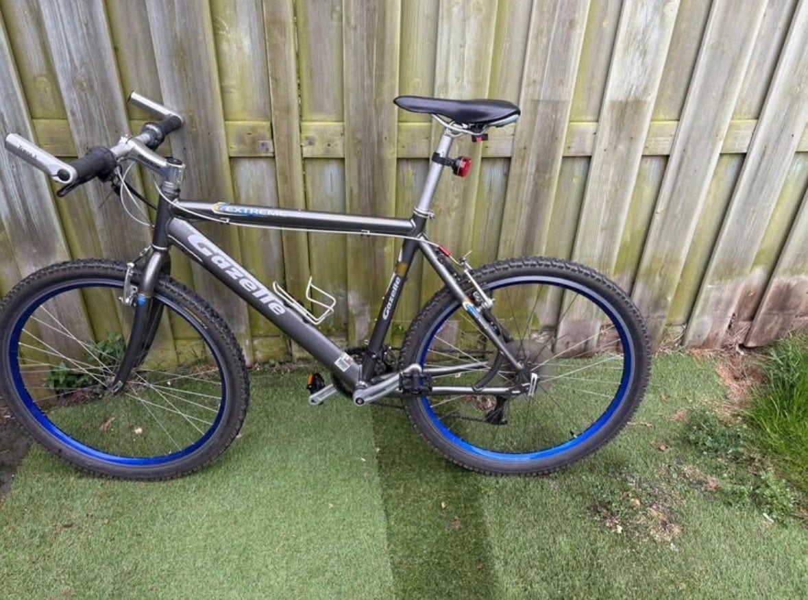 Gazelle Extreme Mountainbike - Grijs/Blauw, Ophalen, Gebruikt, Geen vering, Gazelle