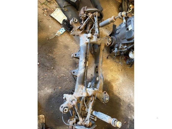 Achteras achterwielaandrijving van een BMW 3-Serie, Auto-onderdelen, Gebruikt, -, -, 3 maanden garantie