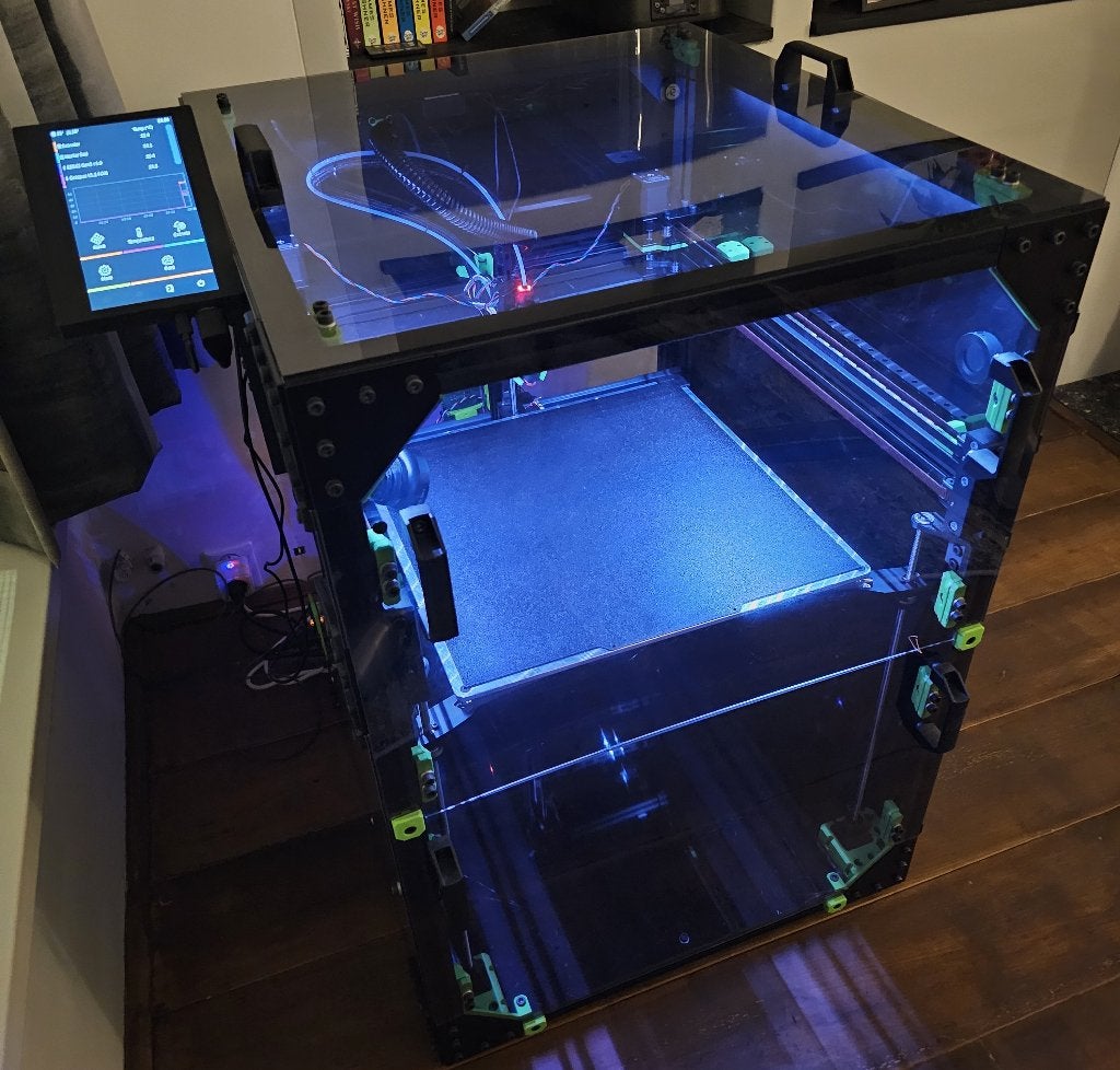 RatRig V-Core 3.2H 400, Computers en Software, Ophalen, Gebruikt, Ingebouwde Wi-Fi, Filament