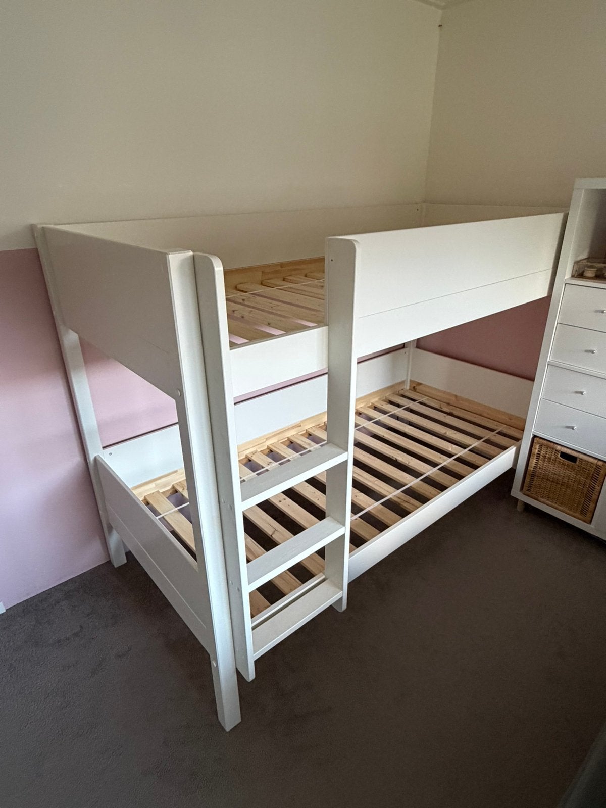 NOUS kids Charlie stapelbed 90x200, Kinderen en Baby's, Ophalen, Zo goed als nieuw, Stapelbed