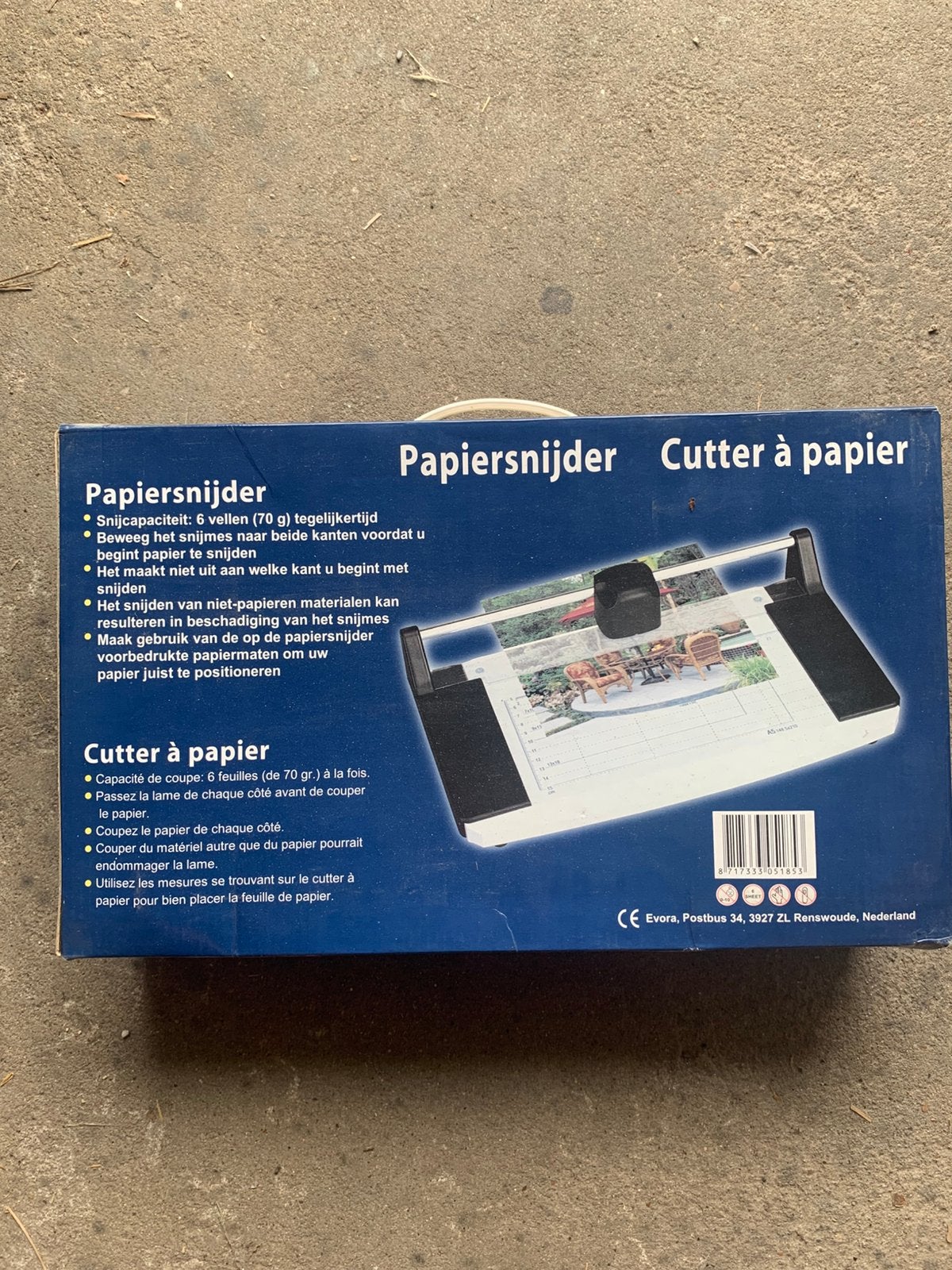 Papiersnijder, Ophalen of Verzenden