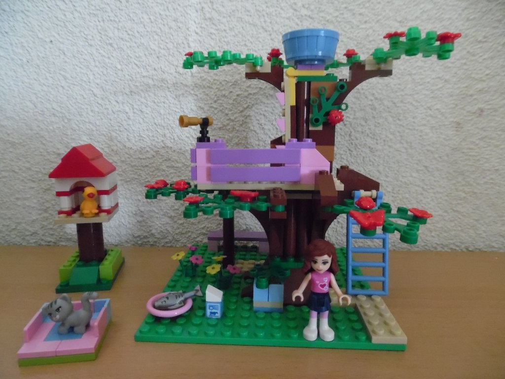 Lego Friends 3065 Olivia´s boomhut., Ophalen of Verzenden, Zo goed als nieuw