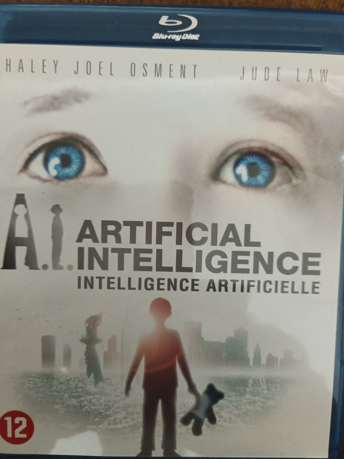 A.I. Artificial Intelligence Bluray NL ZGAN Steven Spielberg, Ophalen of Verzenden, Zo goed als nieuw, Science Fiction en Fantasy