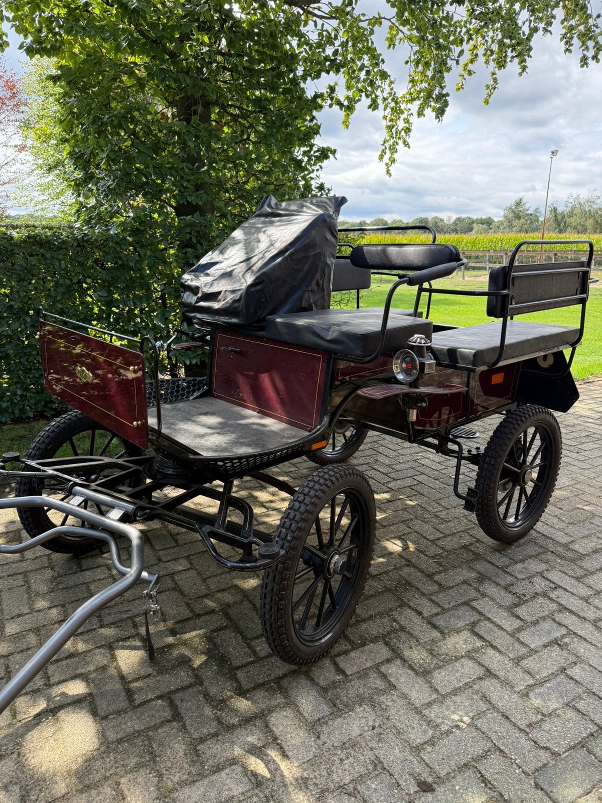 Wagonette pony rijtuig, Zo goed als nieuw