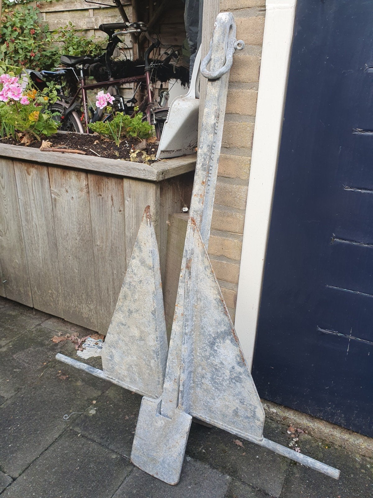 15 kg Danforth anker, gebruikt, maar technisch in prima staa, Ophalen, Gebruikt, Overige typen