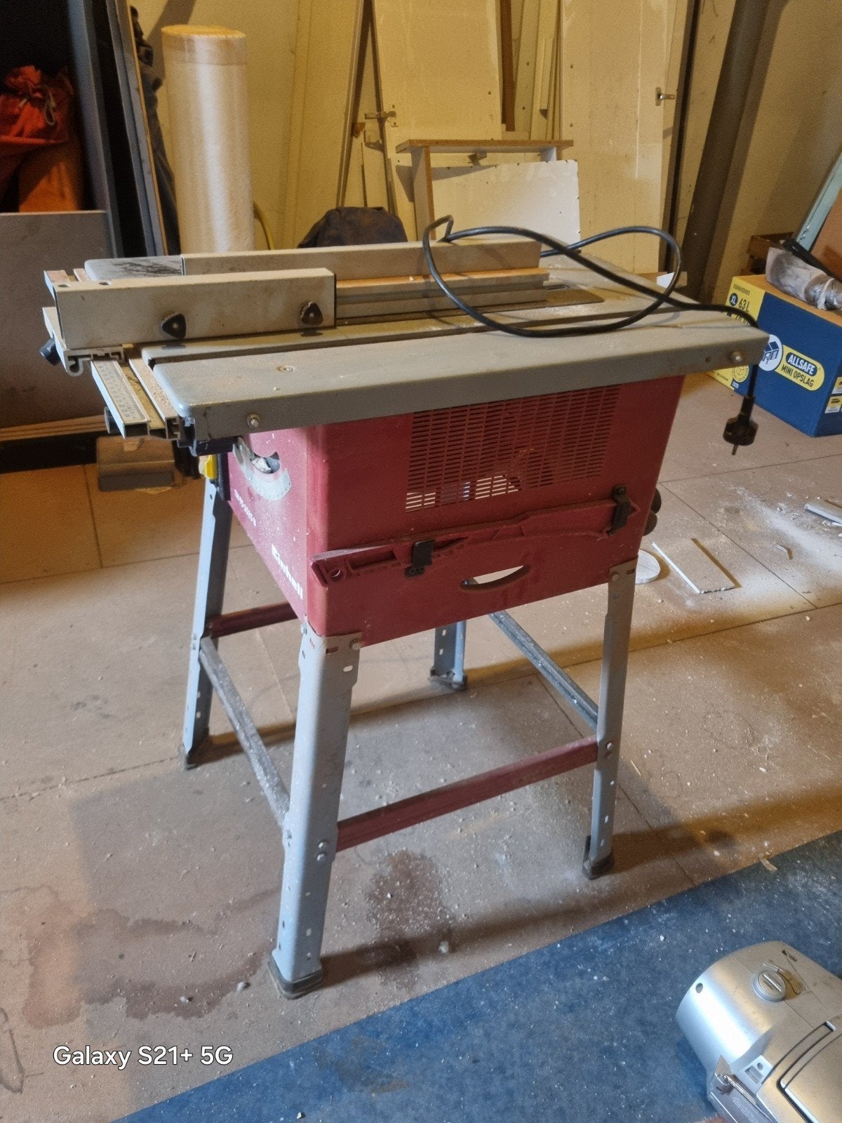 Einhell TH-TS 1525 U Tafelzaag - Gebruikt, Ophalen, Gebruikt, Cirkelzaag, Einhell