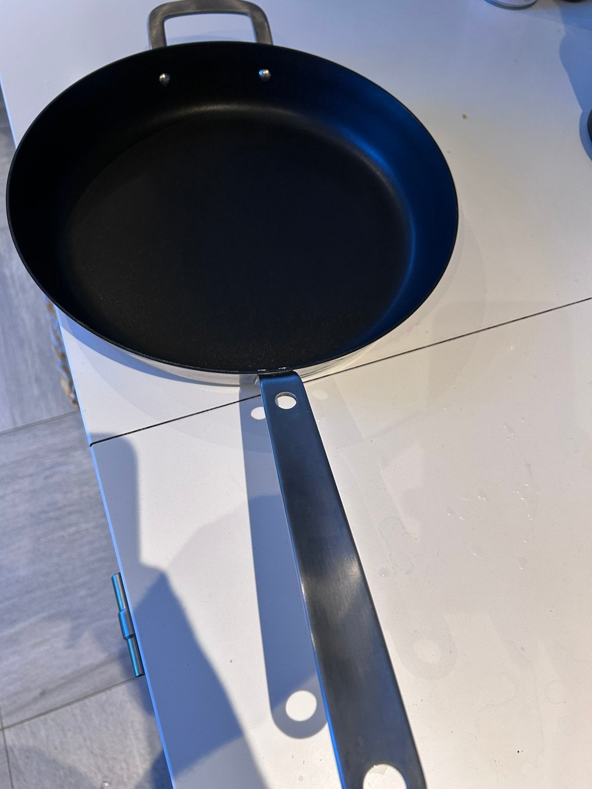 Braadpan 32 cm, Ophalen, Nieuw, Gietijzer, Koekenpan