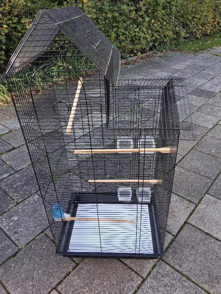 Vogelkooi, Ophalen, Zo goed als nieuw, Metaal, Vogelkooi
