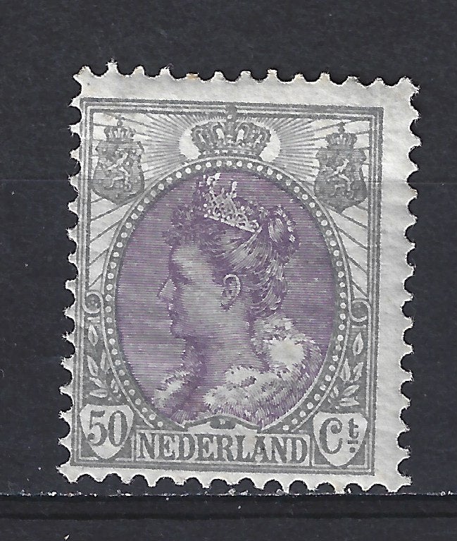 NVPH 75 ongebruikt Wilhelmina 1899 ; OUD NEDERLAND per stuk, Ophalen of Verzenden, T/m 1940, Postfris