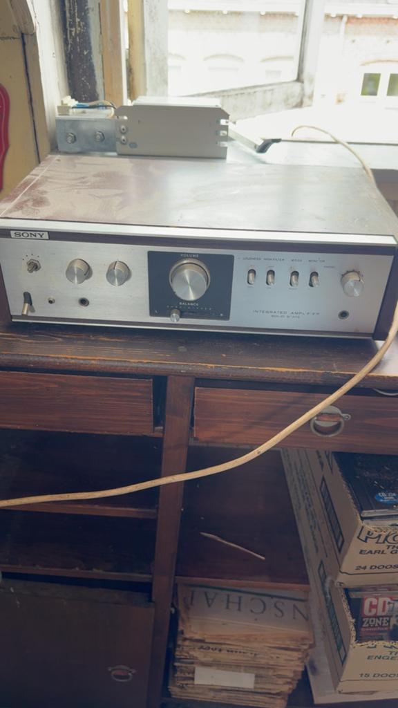 Vintage Sony TA-1130 Geïntegreerde Versterker, Ophalen of Verzenden, Zo goed als nieuw