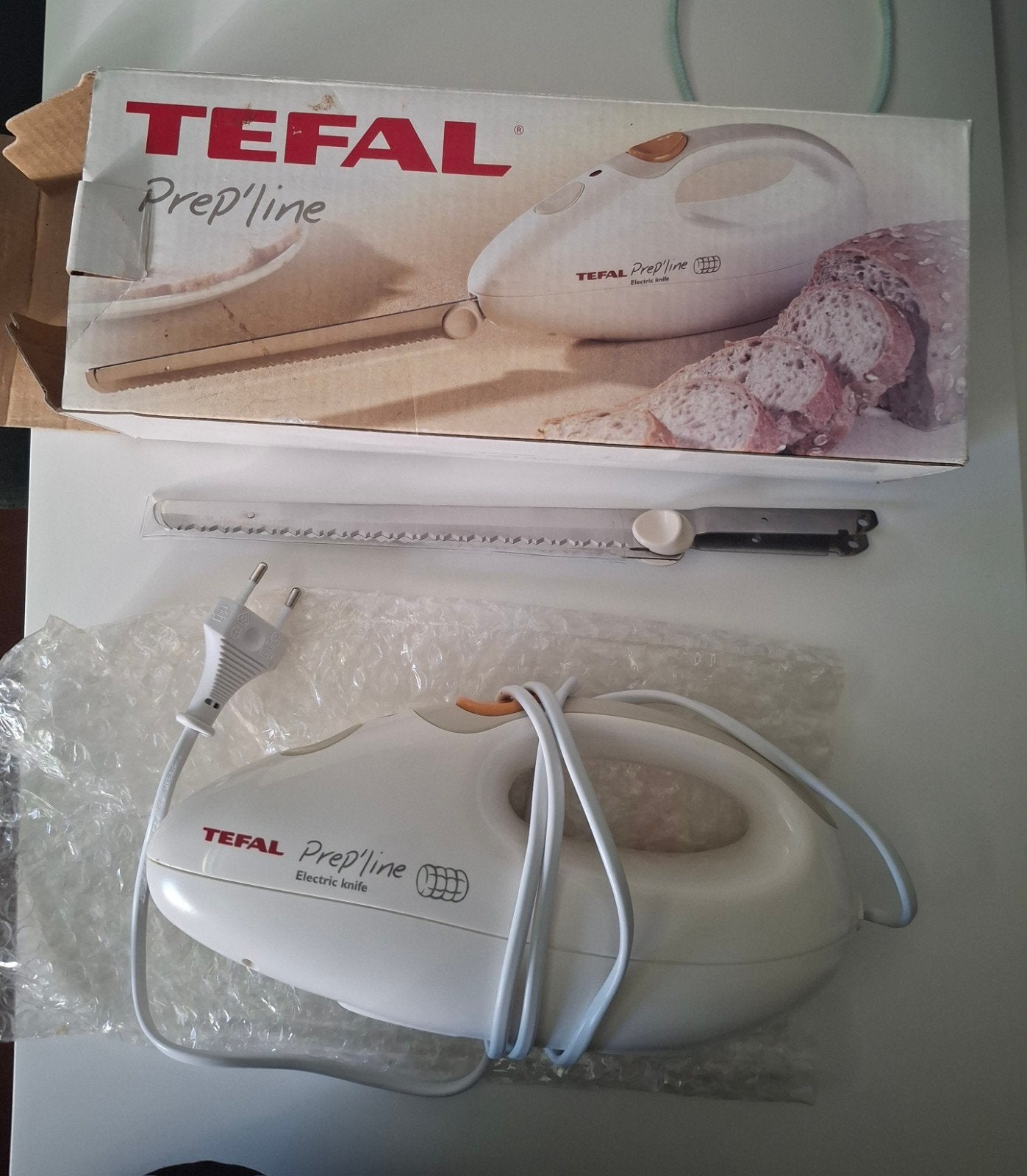 Electrisch mes van Tefal 8523, Witgoed en Apparatuur, Ophalen of Verzenden, Zo goed als nieuw