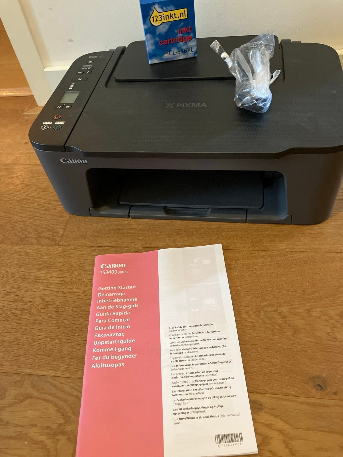 Canon Pixma TS3450 - Gratis af te halen (met foutmelding), Ophalen, Inkjetprinter, All-in-one, Kleur printen