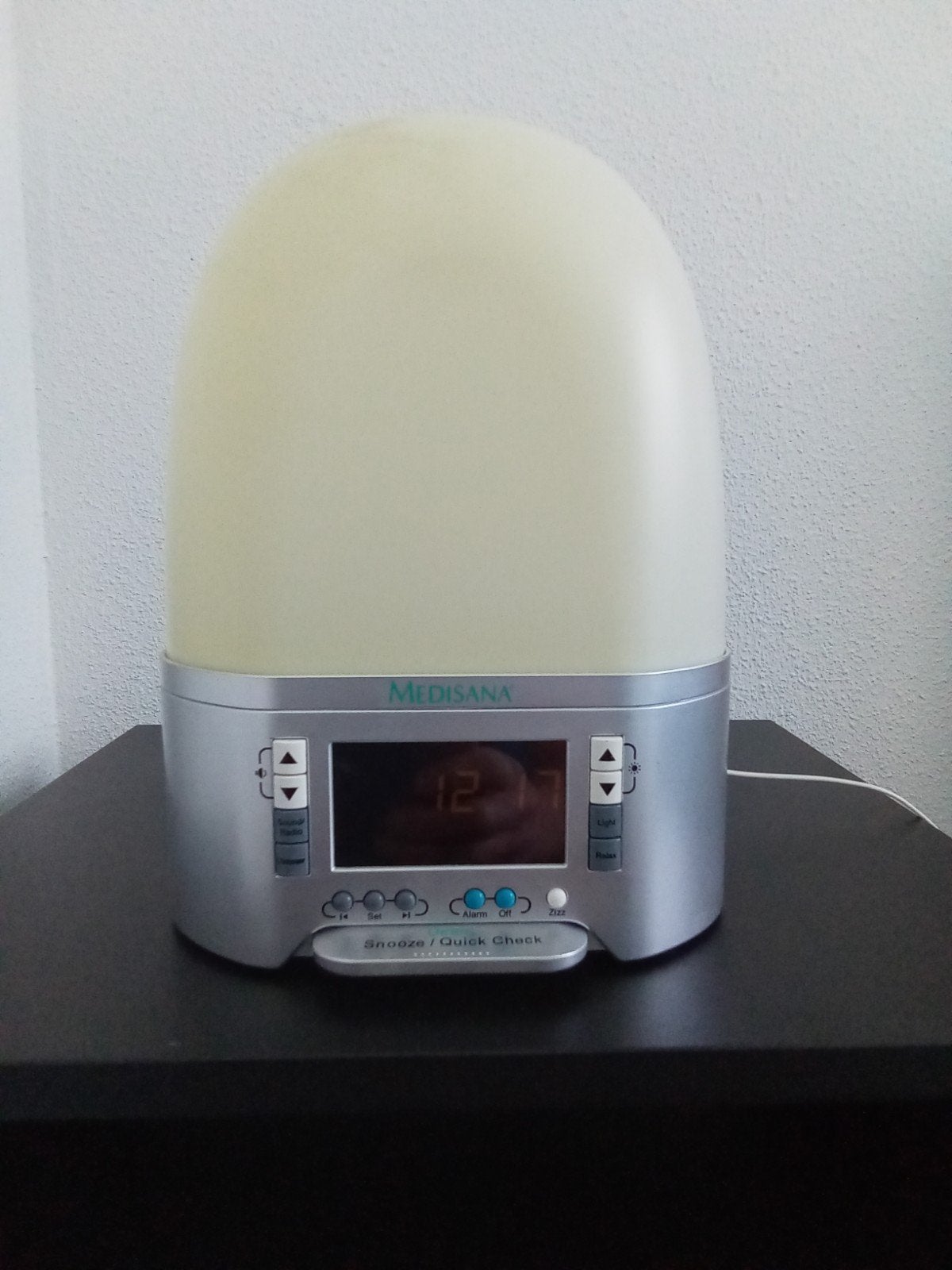 Medisana Lichtwekker SAC - Wake-up Light, Witgoed en Apparatuur, Wekkers, Ophalen of Verzenden