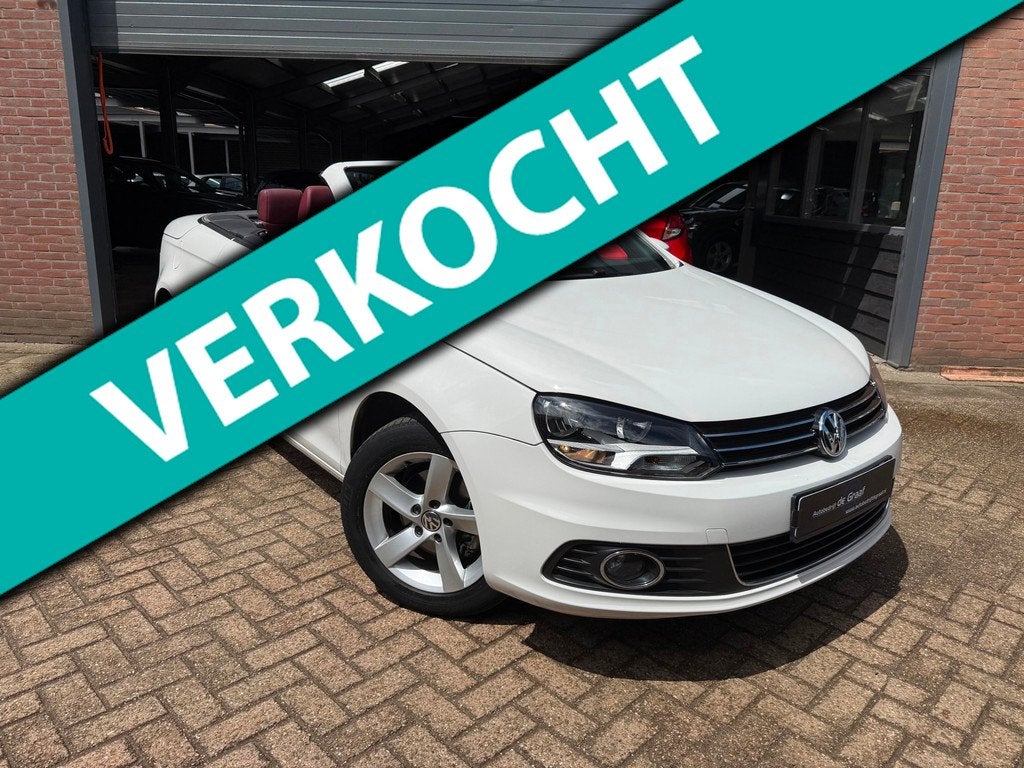 Volkswagen Eos 1.4 TSI Highline|CABRIO/PANO/LEDER/ELECSTOEL/, Auto's, Volkswagen, Voorwielaandrijving, Gebruikt, Automatische klimaatregeling