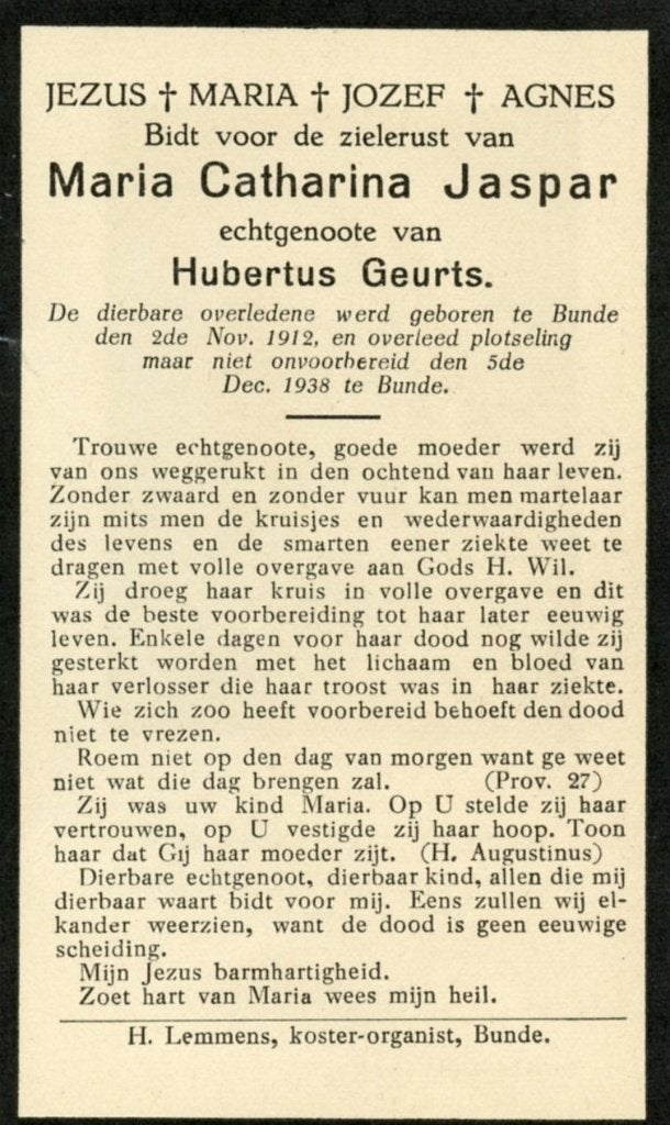 Bidprentjes en devotieprentjes, Ophalen of Verzenden, Bidprentje