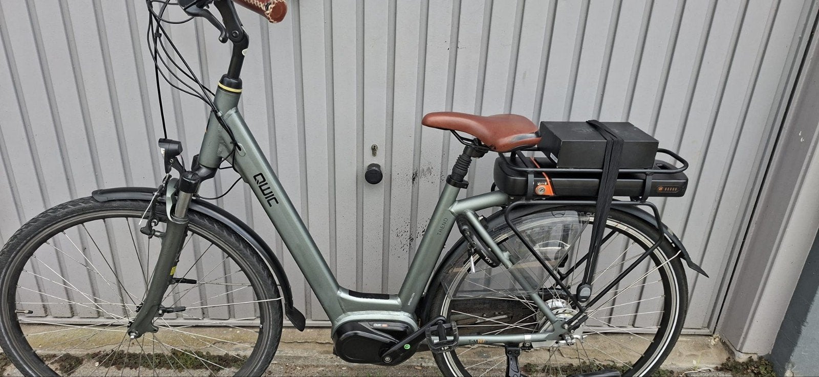 QWIC TREND N7 Middenmotor 500 Wh accu 51cm frame, 50 tot 53 cm, Ophalen, Zo goed als nieuw, Overige merken