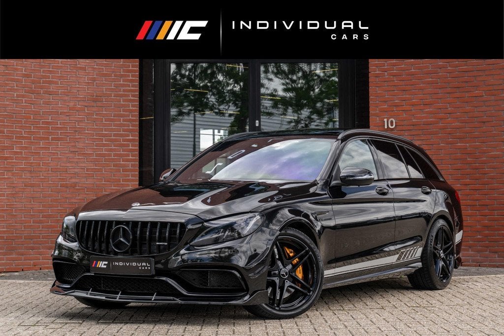 Mercedes-Benz C-klasse Estate AMG 63 Downpipe Stage 2 Carbon, Automaat, Achterwielaandrijving, Gebruikt, Zwart