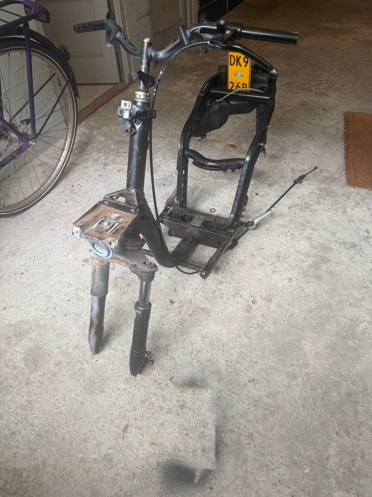 Type 3 bron frame 2005, Ophalen, Zo goed als nieuw, Frame, Piaggio