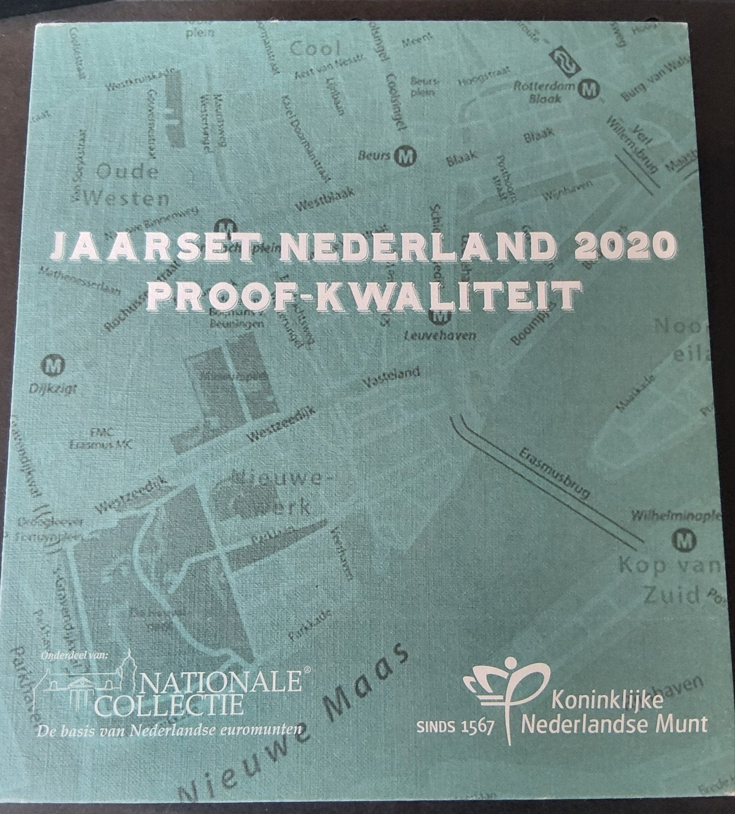 Jaarset Nederland 2020 proof Rotterdam, Verzenden, Koningin Beatrix, Euro's, Setje