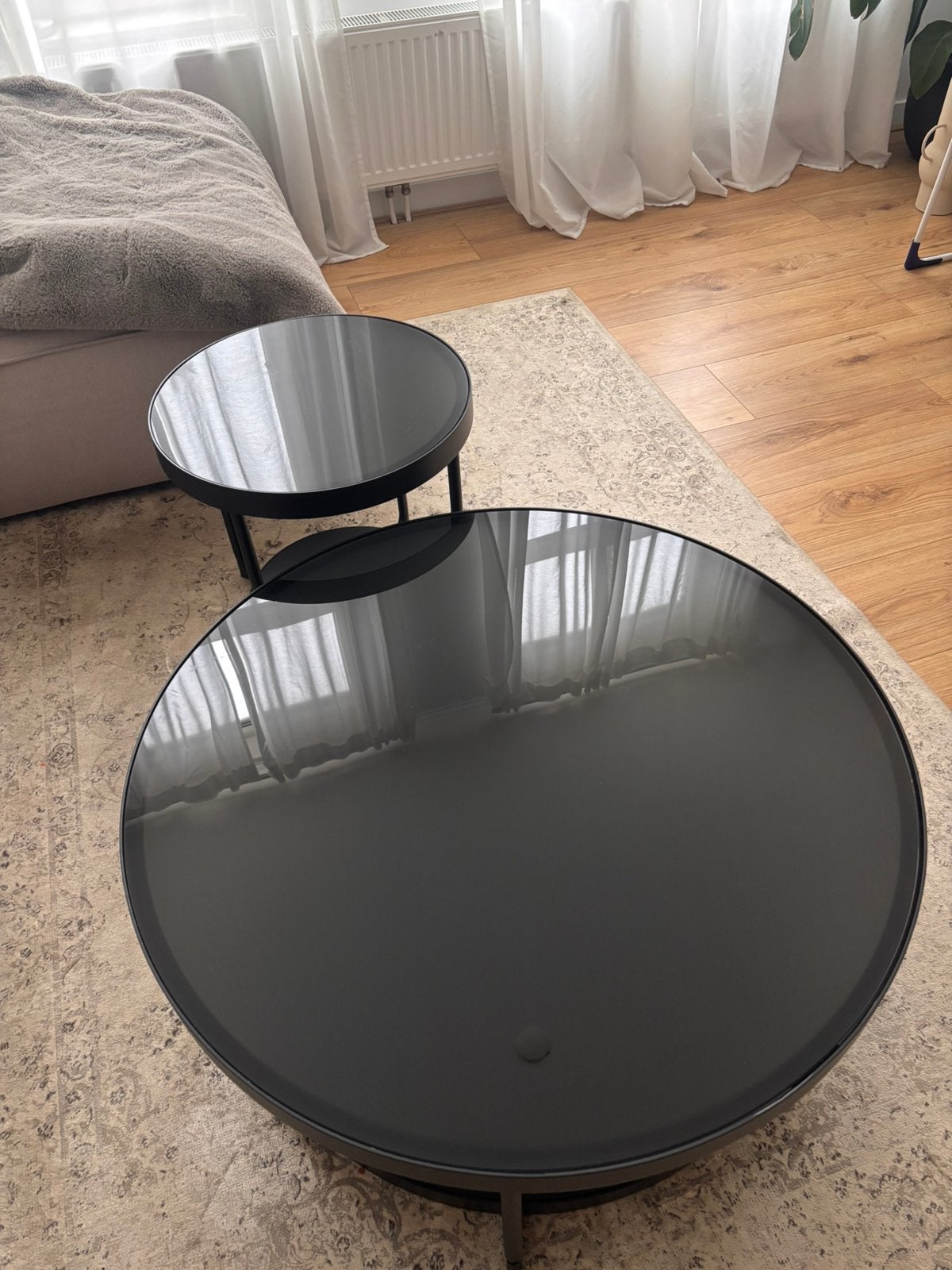 Ikea Frötorp salontafels, Huis en Inrichting, Ophalen, Zo goed als nieuw, Rond, 50 tot 100 cm
