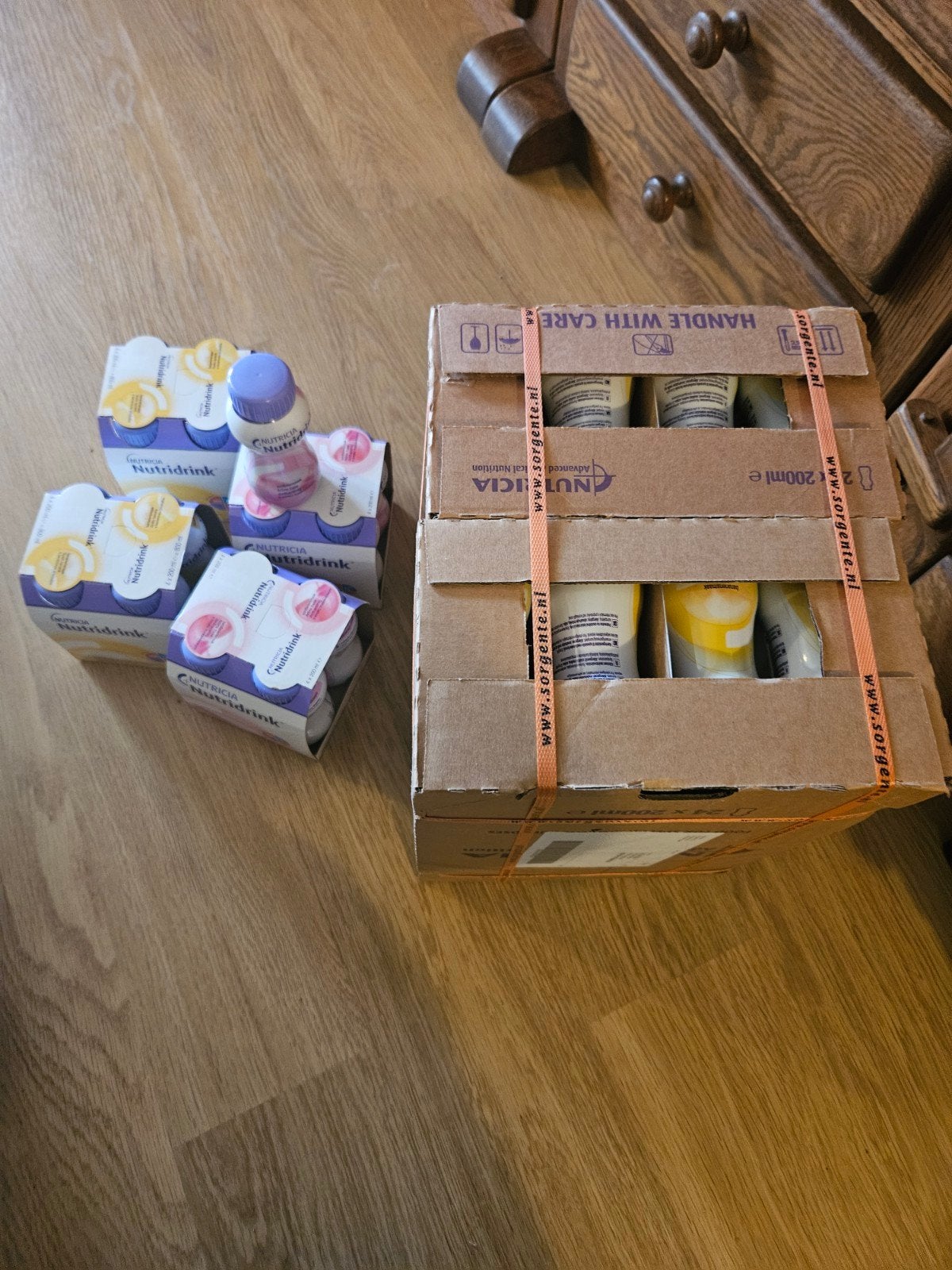 Drinkvoeding Nutricia 65 stuks, Ophalen