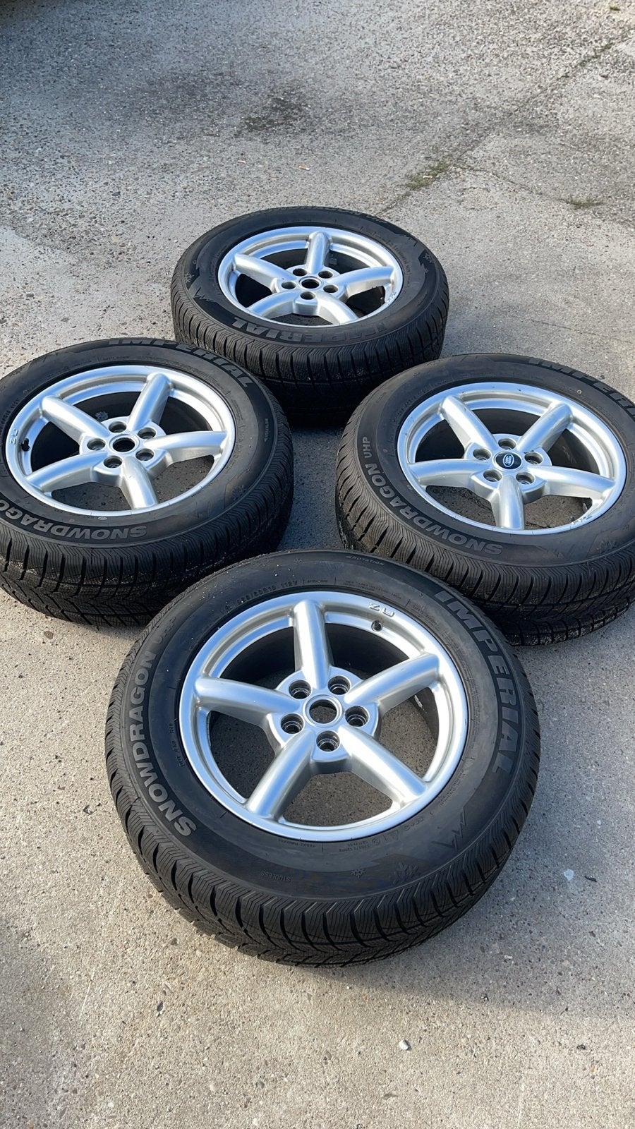 Land rover Discovery 3 winterbanden nieuw nieuw, Ophalen of Verzenden, Gebruikt