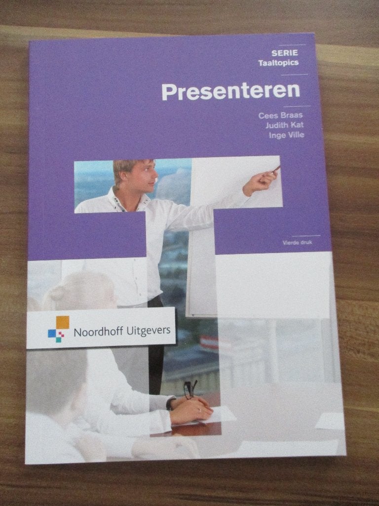 Presenteren - Serie Taaltopics (Nieuw), Boeken, Cees Braas, Judith Kat, Inge Ville, Nieuw, Gamma, HBO