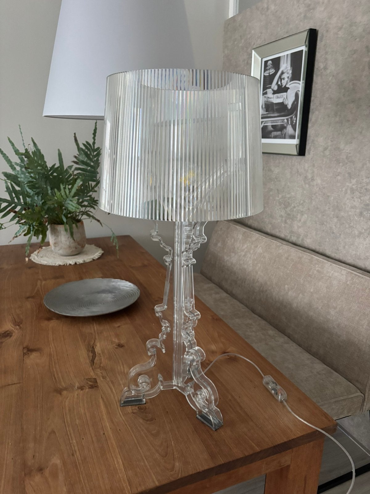 kartell Bourgie transparant, Ophalen, Zo goed als nieuw, Minder dan 100 cm