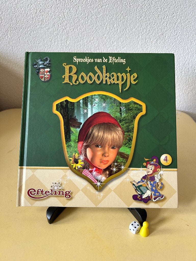 Sprookjes van de Efteling - Roodkapje (Deel 4) Hardcover, Boeken, Jongen of Meisje, Renate Poper, Ophalen of Verzenden, Zo goed als nieuw
