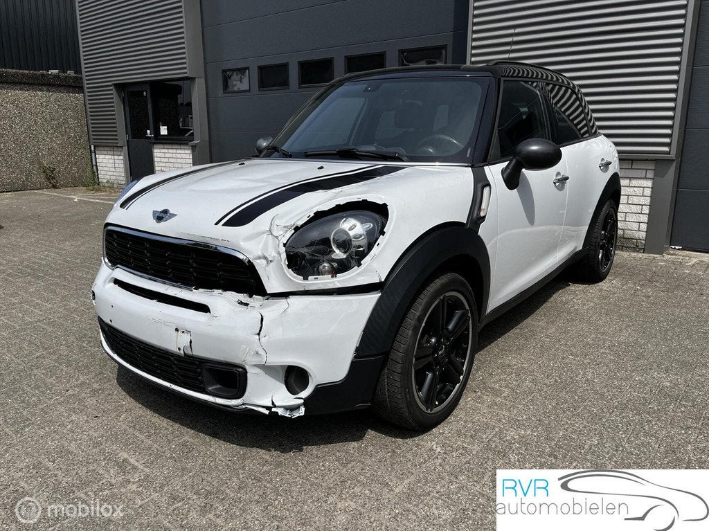 Mini Countryman 1.6 Cooper S, Auto's, Mini, Voorwielaandrijving, Gebruikt, Wit, Leder