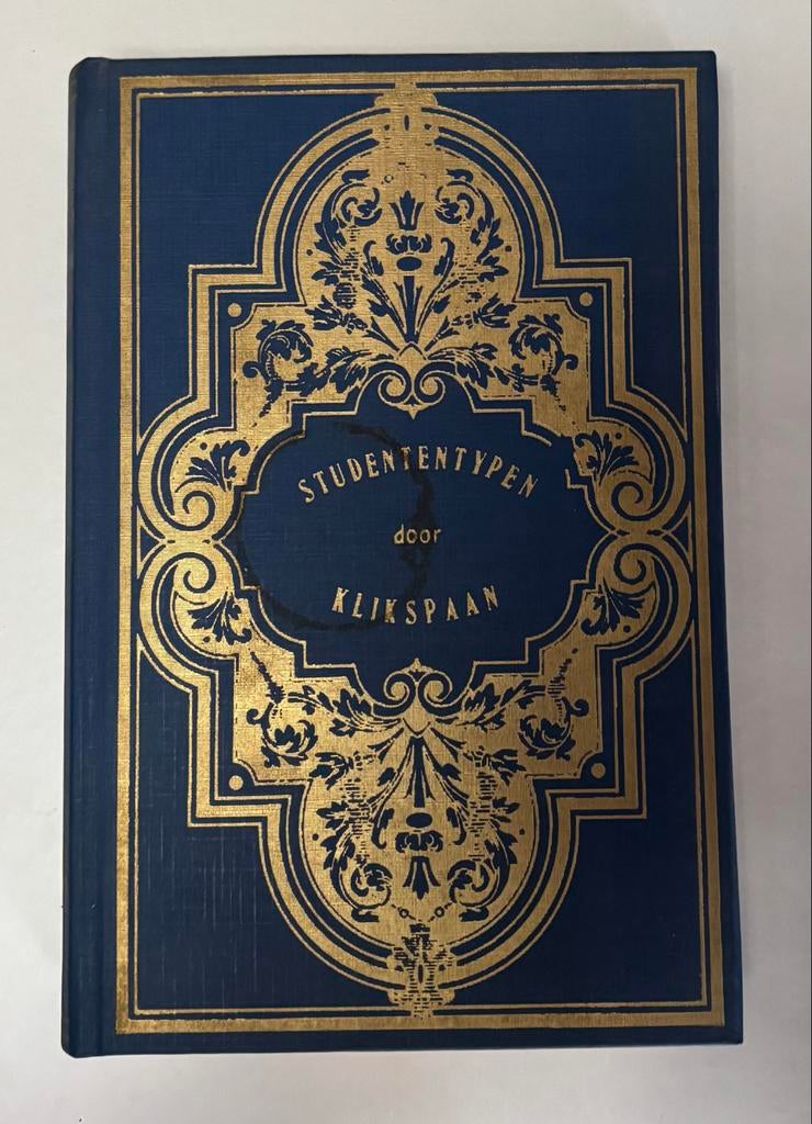 Studententypen door Klikspaan - Facsimile uitgave 1971, Boeken, Romans, Zo goed als nieuw, Nederland, Ophalen of Verzenden