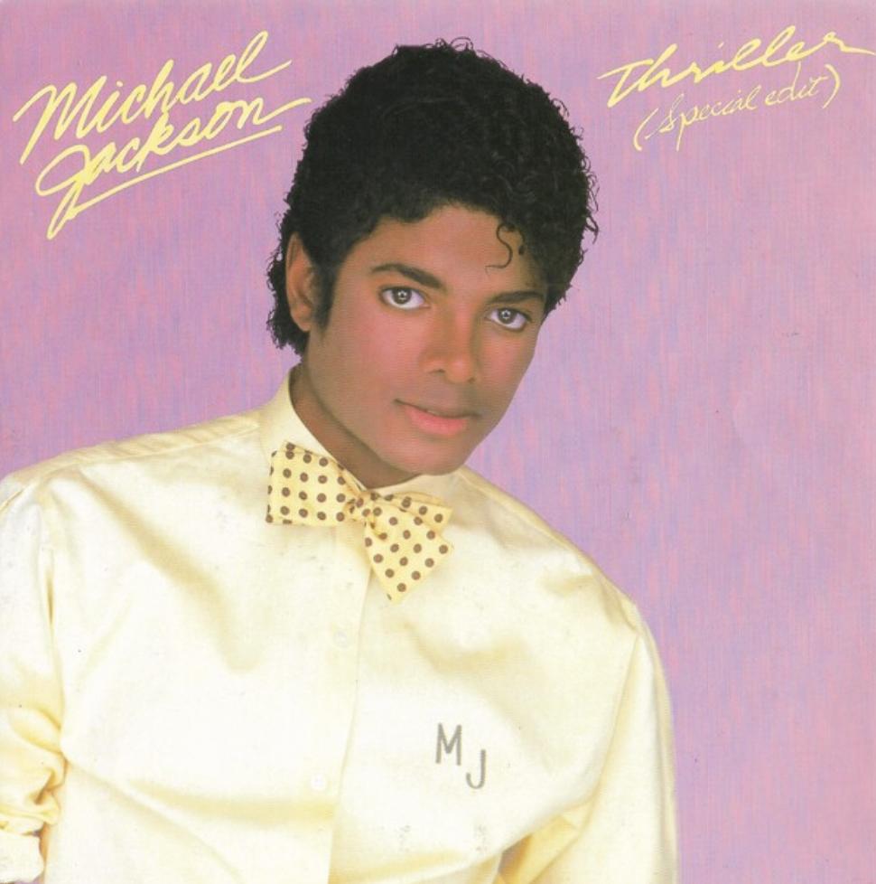Michael jackson thriller single, Cd's en Dvd's, Vinyl Singles, Gebruikt, 7 inch, Ophalen of Verzenden, Pop