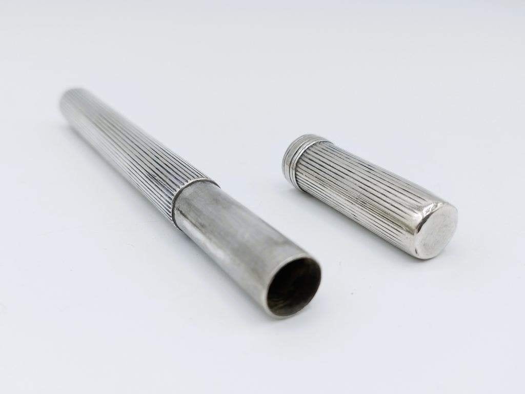 Zilveren naaldenkoker, 19e eeuws, Antiek en Kunst, Verzenden, Zilver