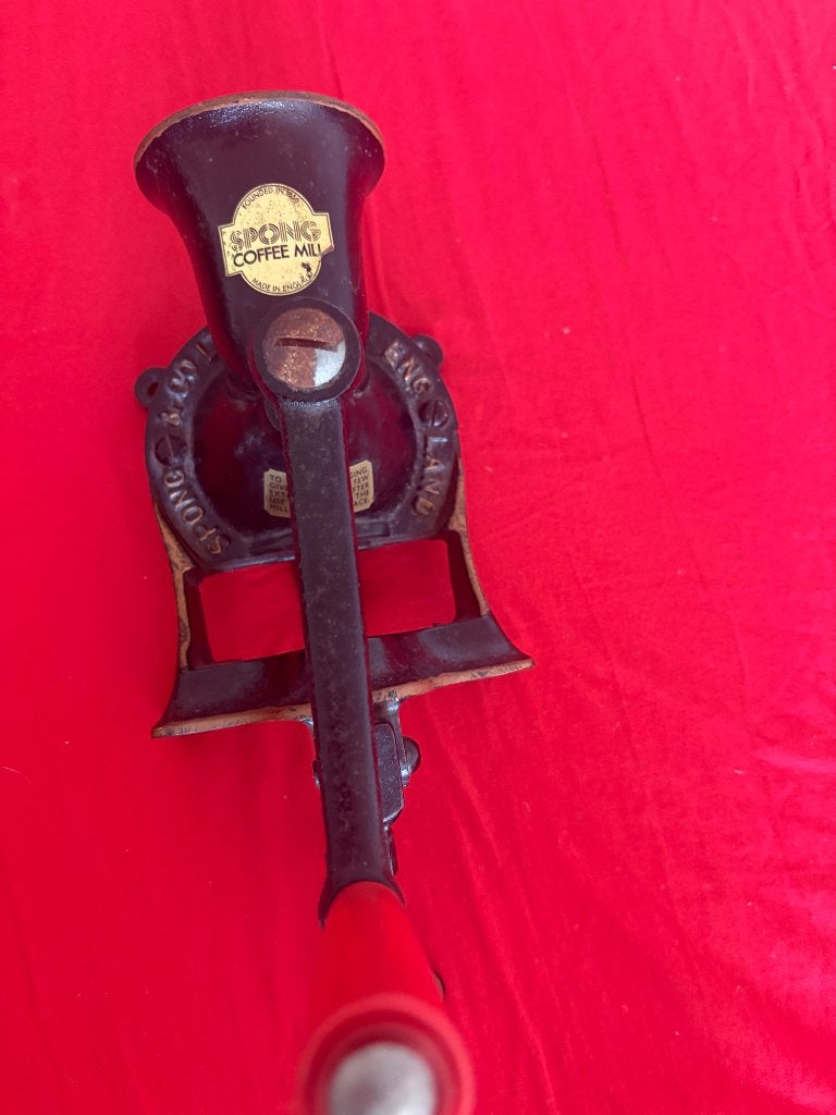 Antiek – Spong & Co Koffiemolen No.1 (circa 1880), Ophalen of Verzenden