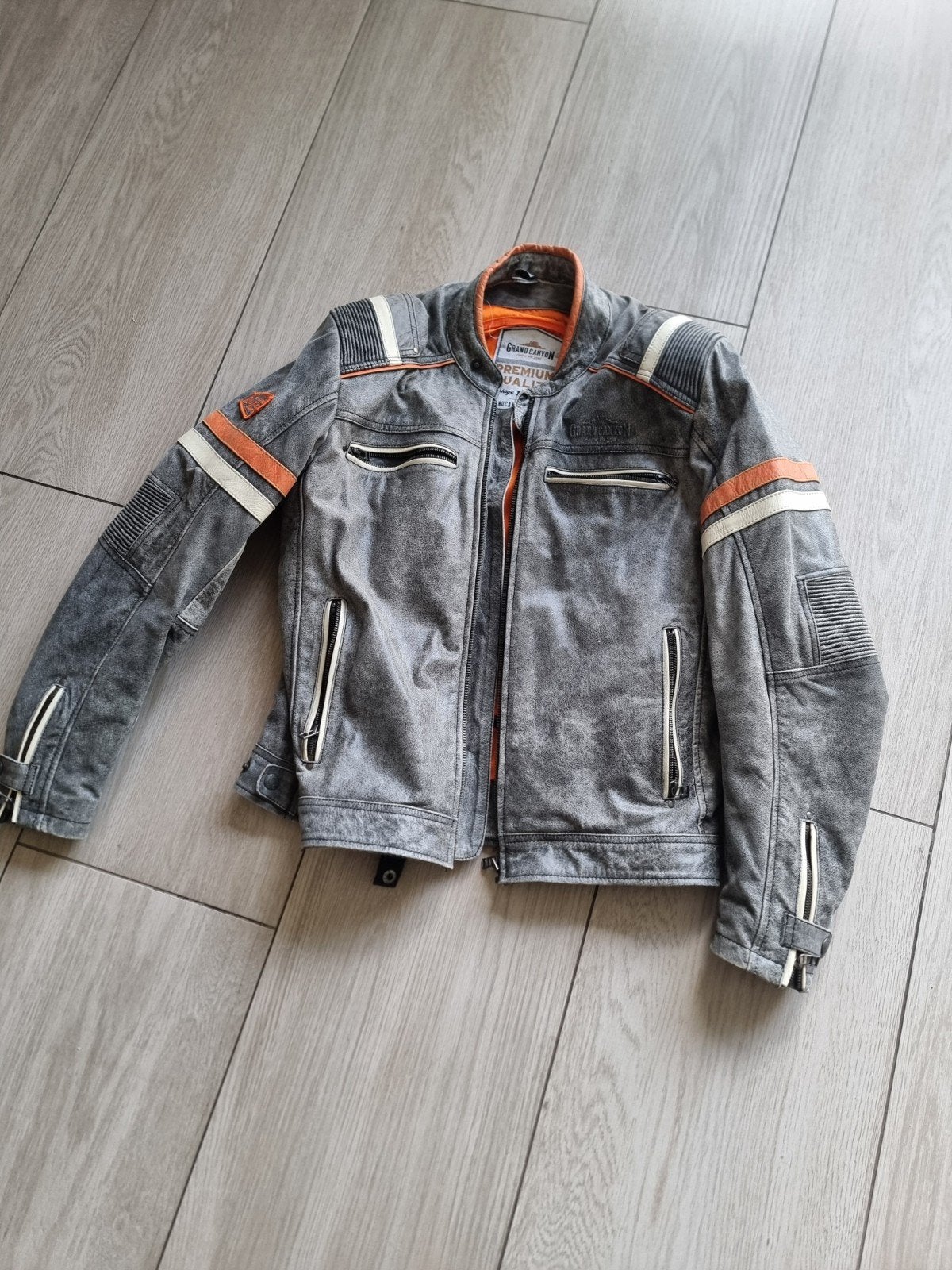 Weinig gedragen leren jas, Motoren, Kleding | Motorkleding, Ophalen, Tweedehands, Jas | leer