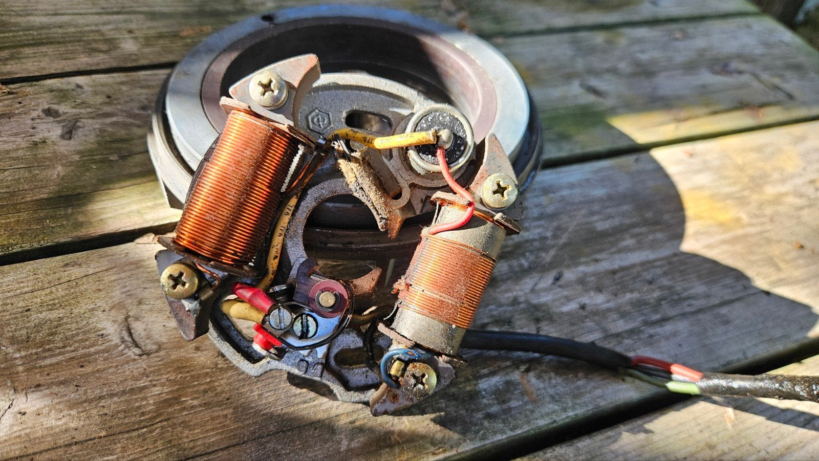 Vespa V50 originele 2 spoels ontsteking, Ophalen of Verzenden, Blok, Vespa