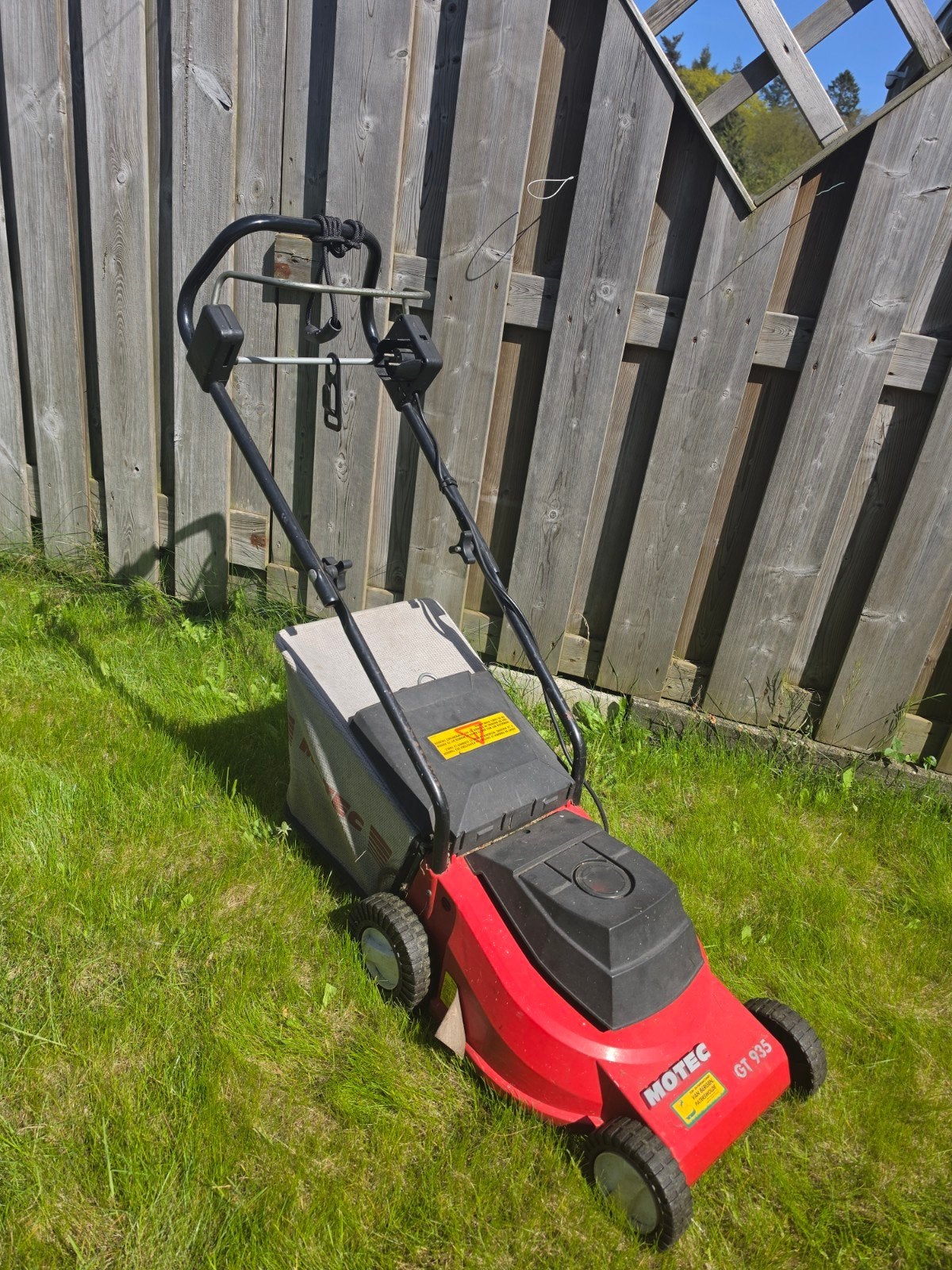 Grasmaaier  motec gt 935, Tuin en Terras, Ophalen, Gebruikt