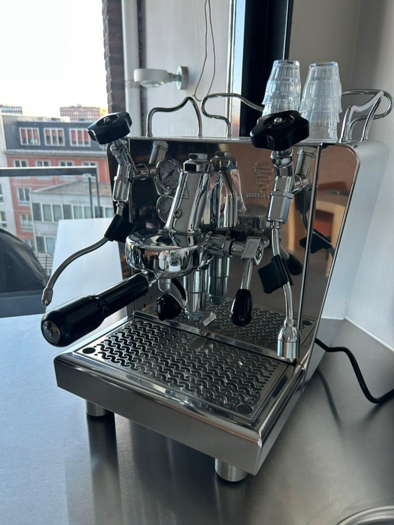 Bezzera Galatea Domus espressomachine + Macap molen, Witgoed en Apparatuur, Koffiezetapparaten, Ophalen of Verzenden, Zo goed als nieuw