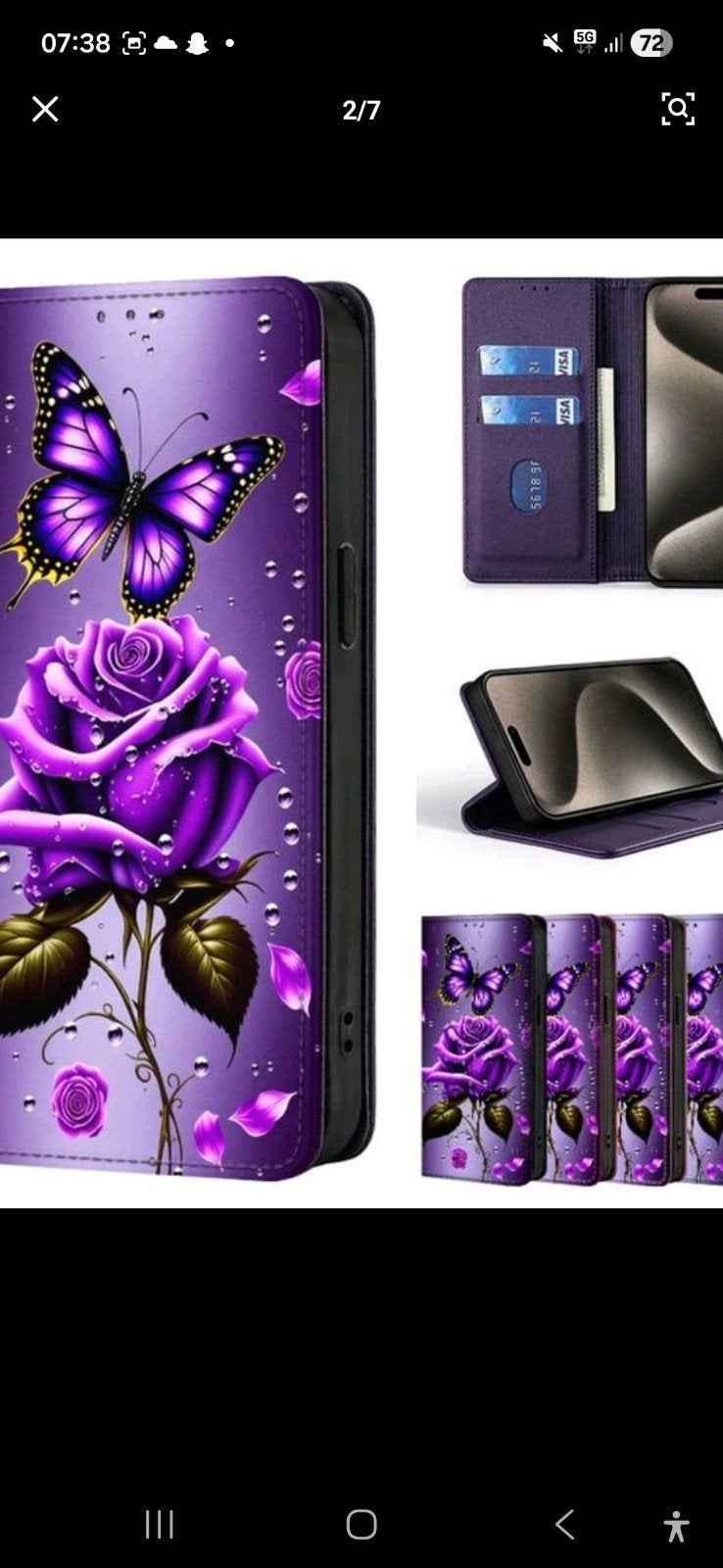 Te koop nieuwe telefoonhoesjes voor samsung toestel a 15, Ophalen, Nieuw