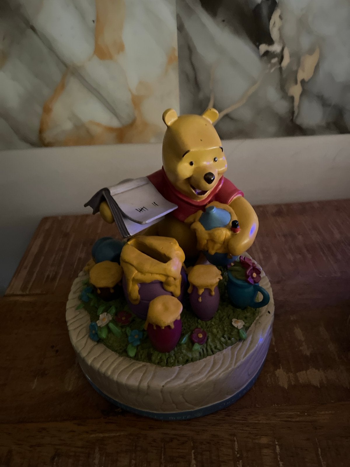 Winnie de Poeh Muziekdoos met Honingpotten, Ophalen of Verzenden, Zo goed als nieuw